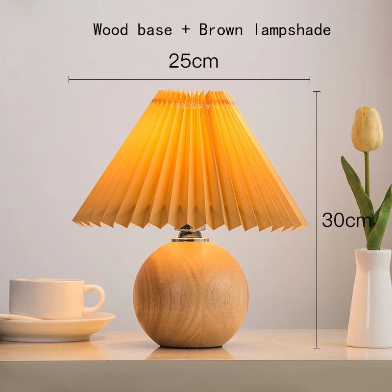 Lampe de table en céramique et tissu Tilène - Lumeria