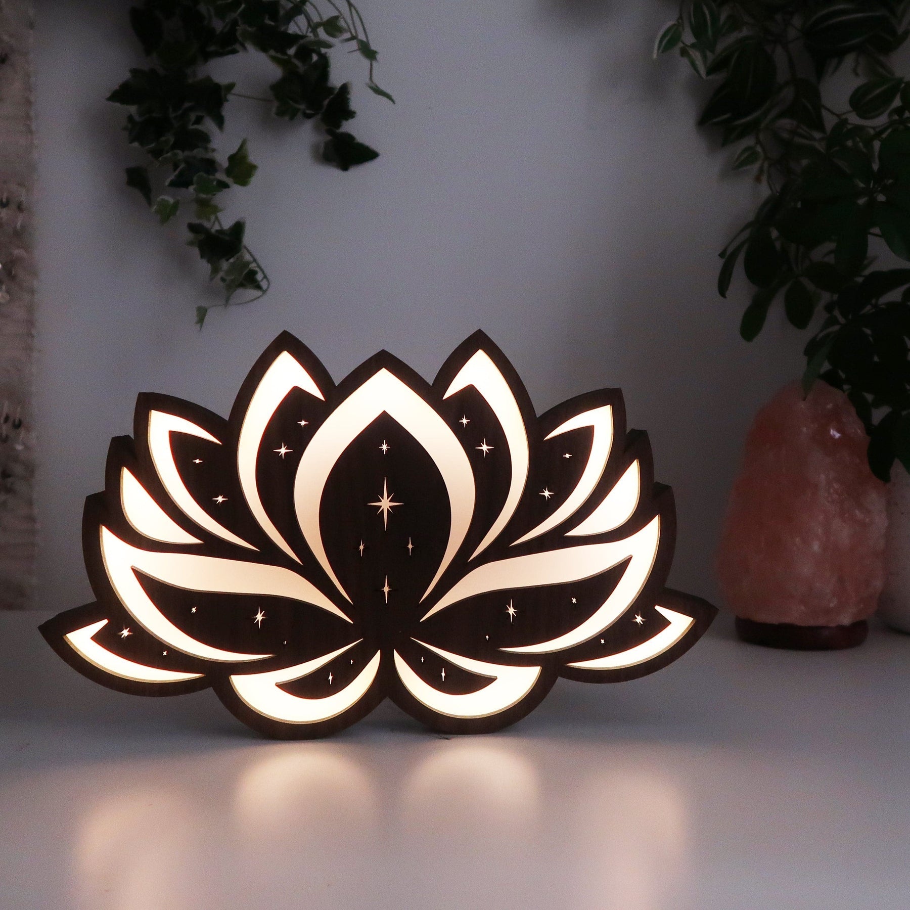 Lampe de Table en Forme de Fleur de Lotus - Lumeria