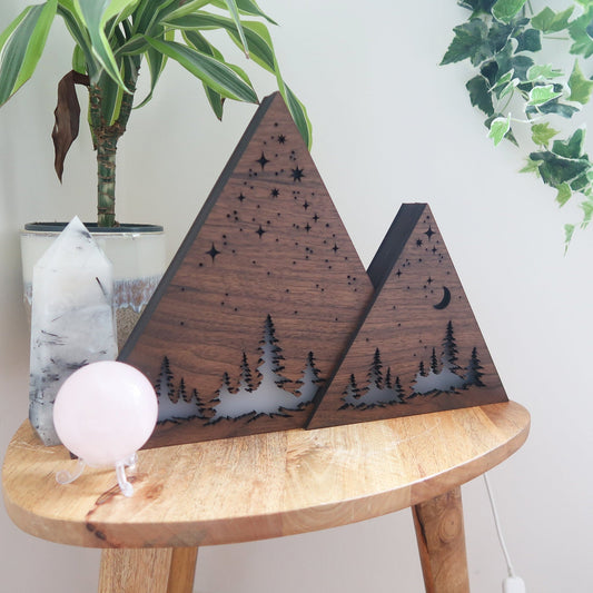 Lampe de Table en Forme de Montagne - Lumeria