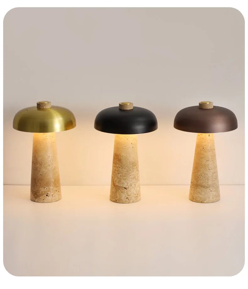 Lampe de table en marbre Bronx - Lumeria