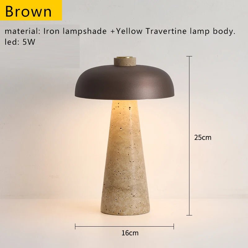 Lampe de table en marbre Bronx - Lumeria