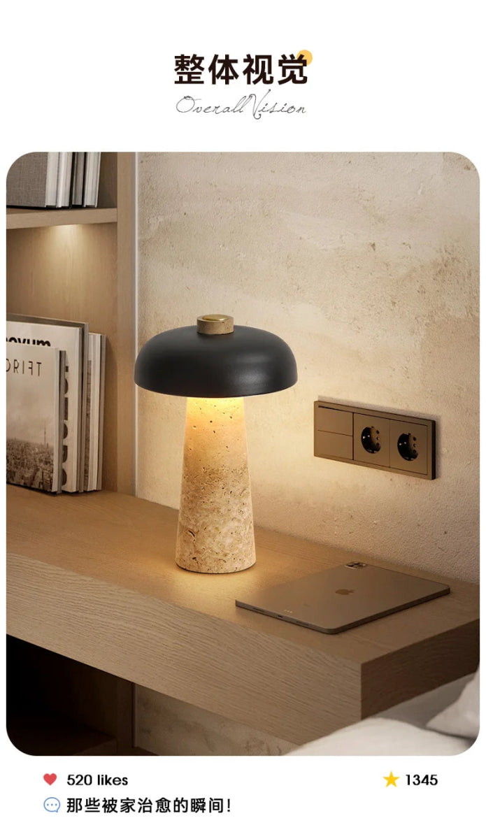 Lampe de table en marbre Bronx - Lumeria