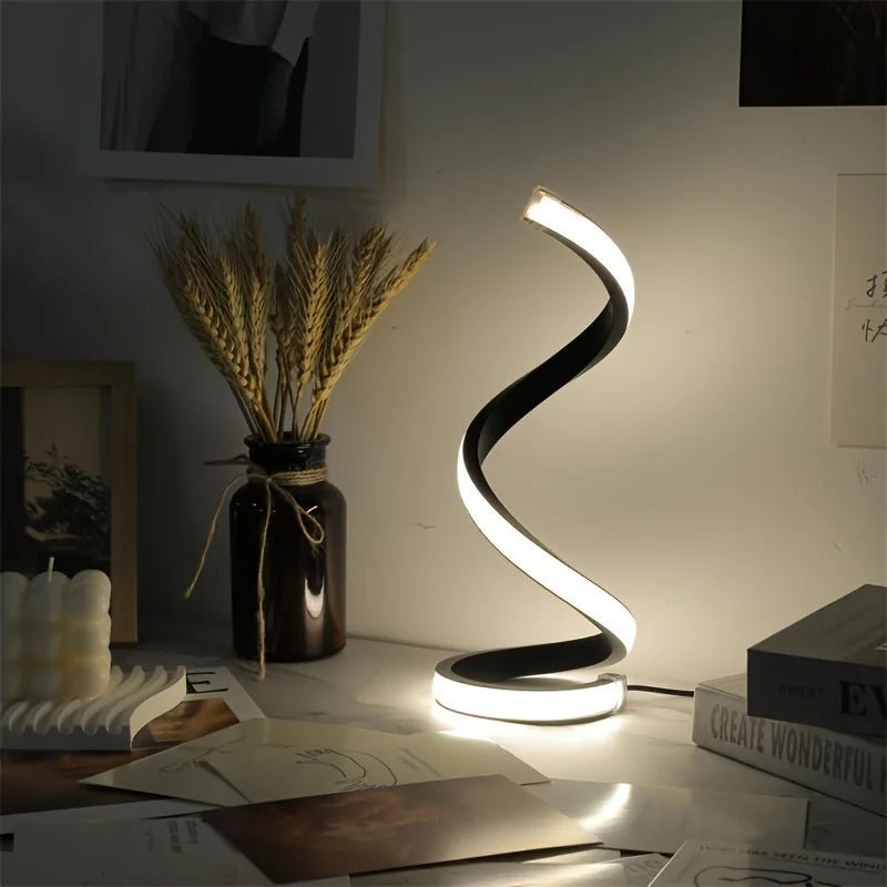 Lampe de table LED moderne Spirale - Lumeria