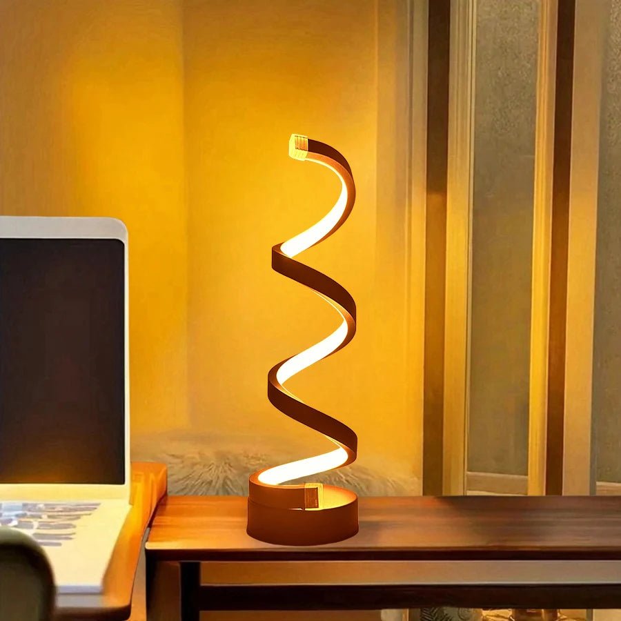 Lampe de table LED moderne Spirale - Lumeria