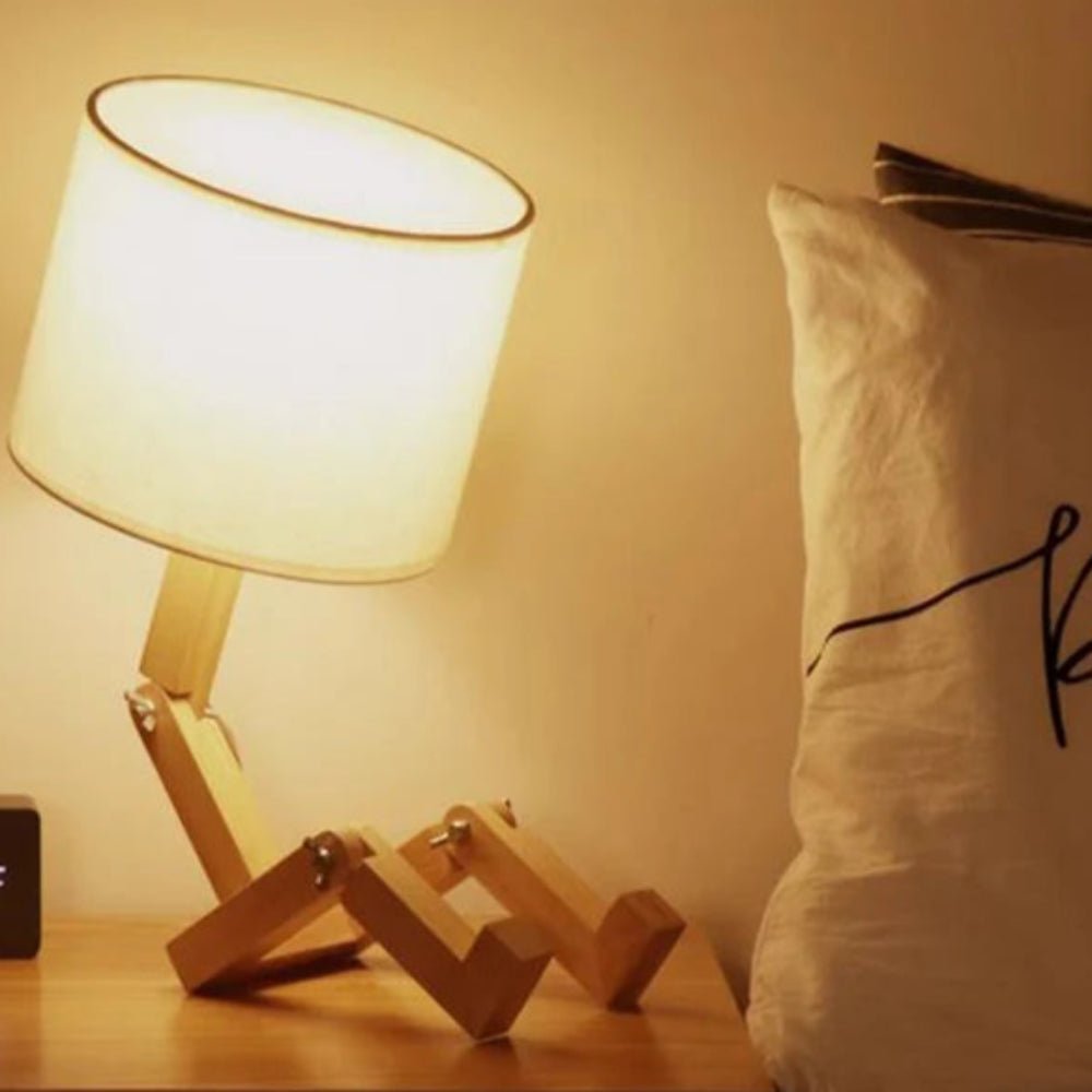 Lampe en bois originale Tiku - Lumeria