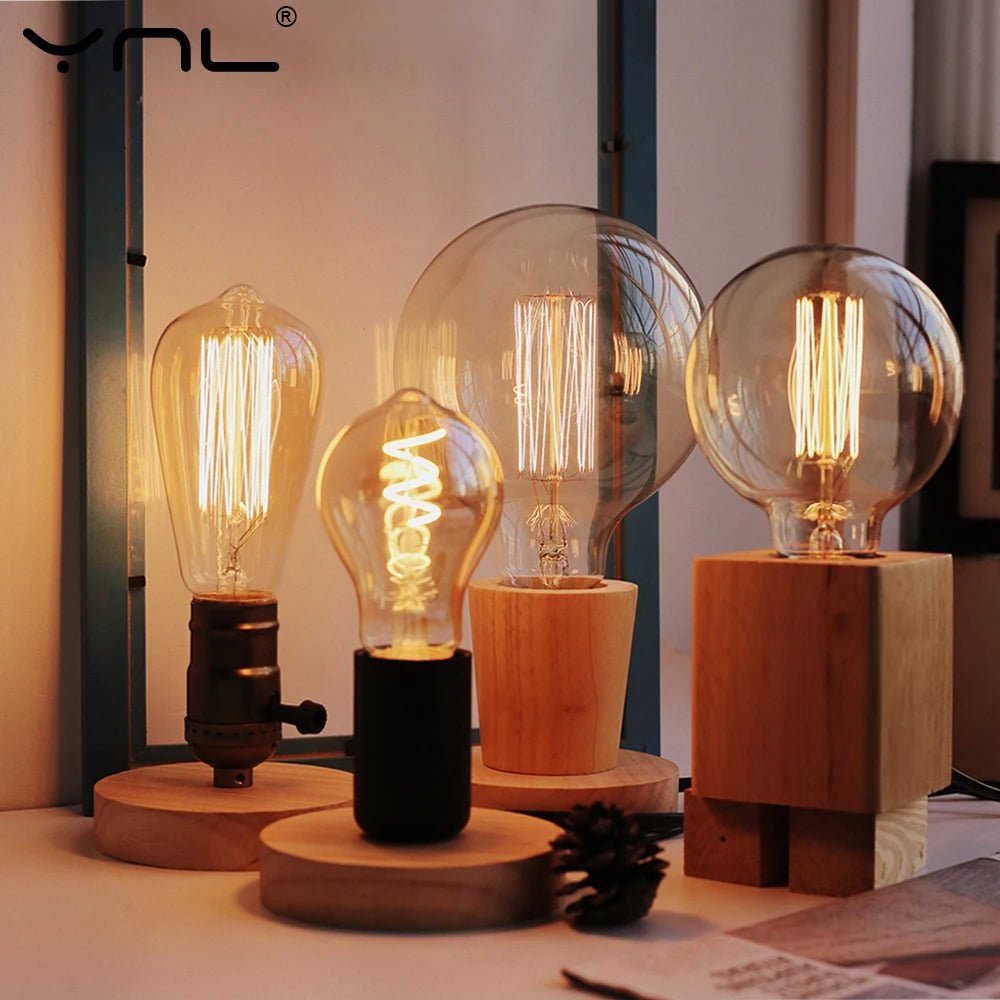 Lampe en bois Vortal - Lumeria