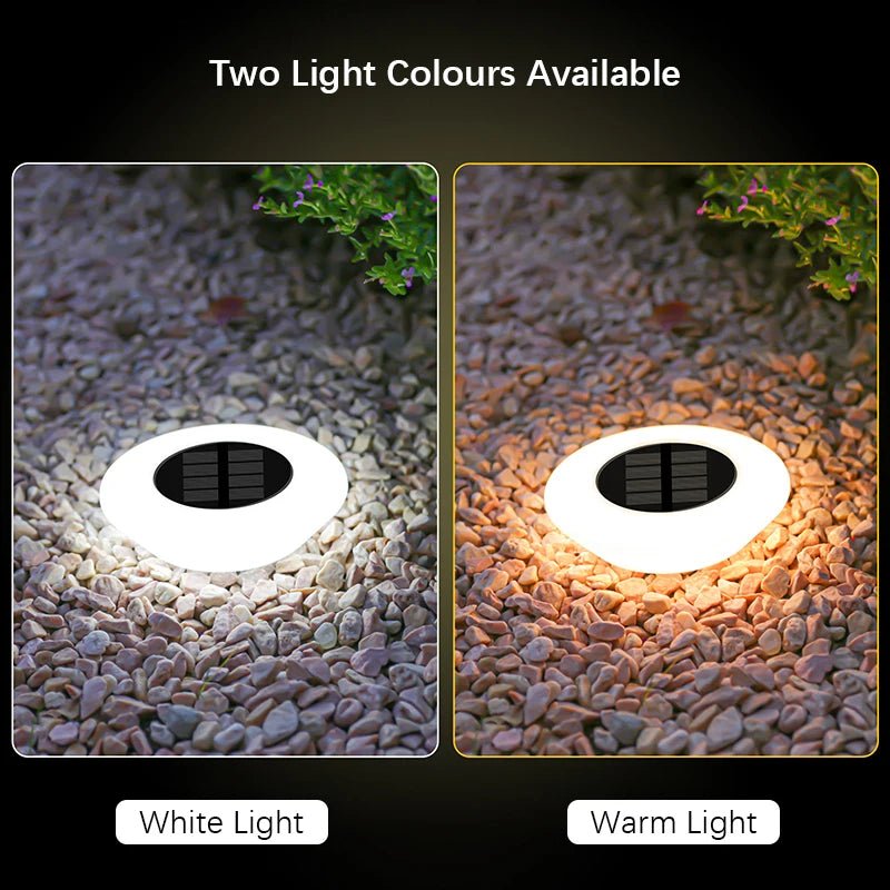 Lampe solaire au sol IP65 à LED pour jardin et allée - Lumeria