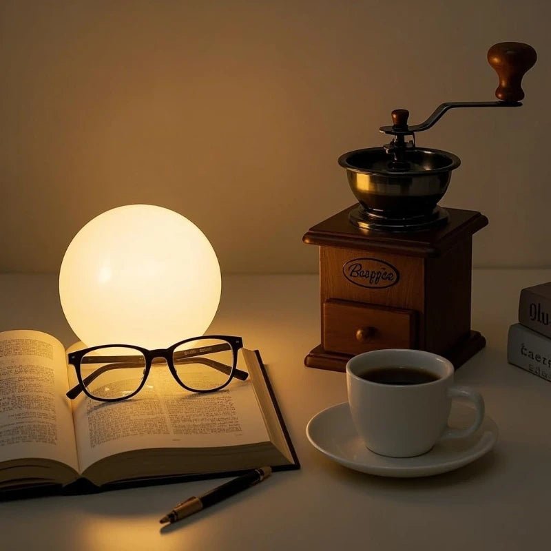 Lampe solaire extérieure sphérique LED dimmable à télécommande - Lumeria