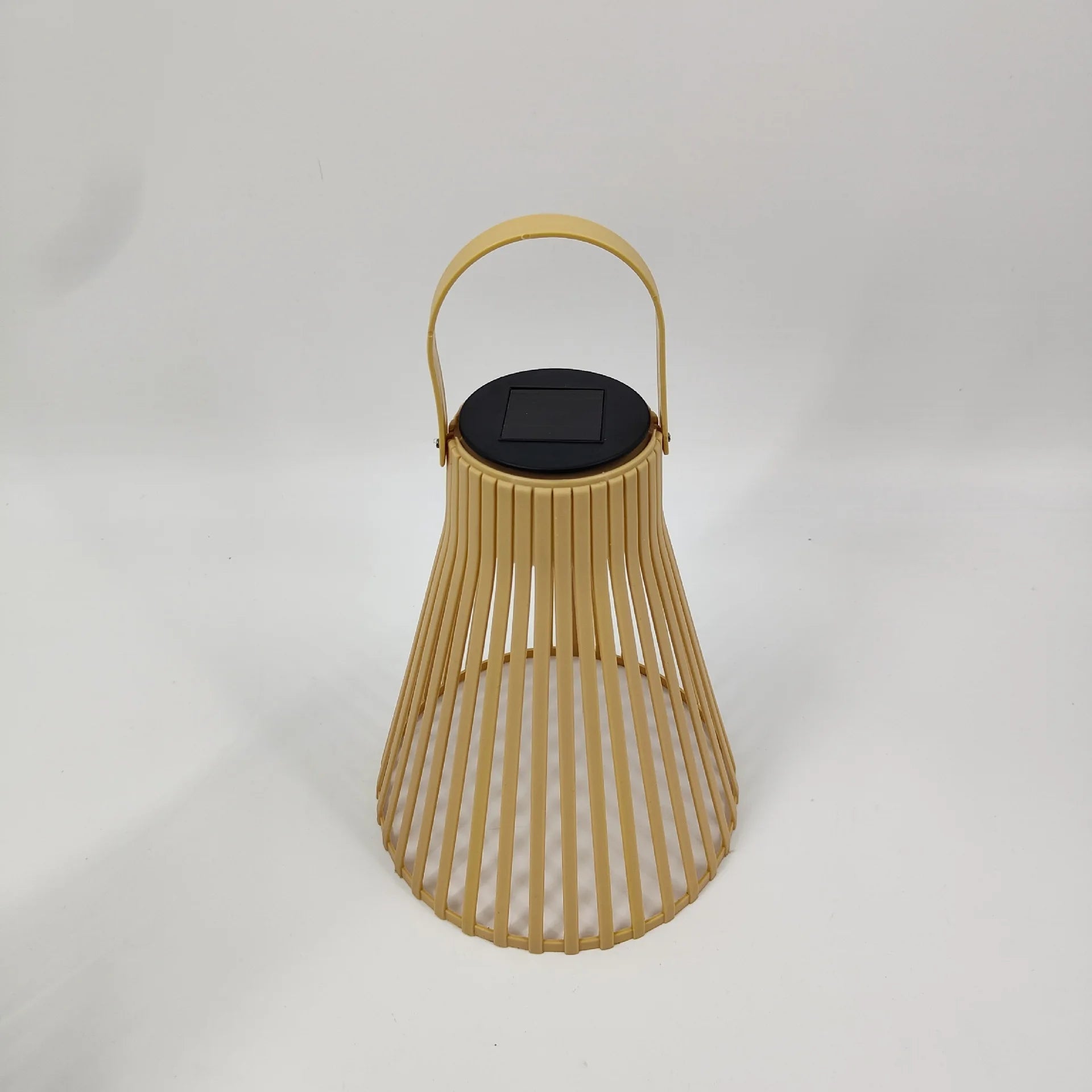 Lanterne solaire en bambou tressé forme fleur étanche pour extérieur - Lumeria