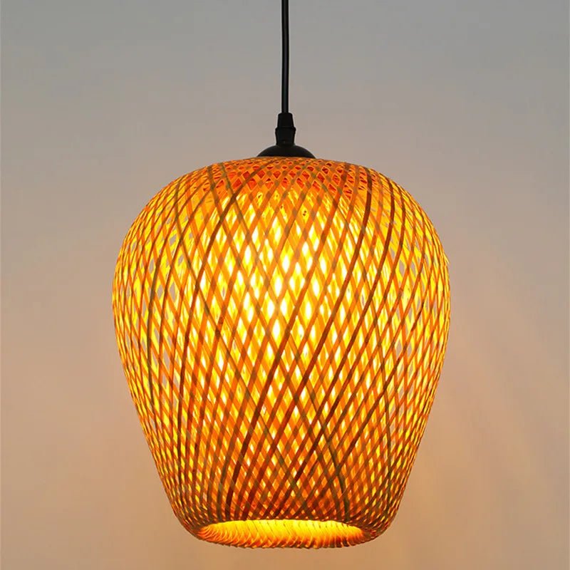 Lustre en bambou Tila™ - Lumeria