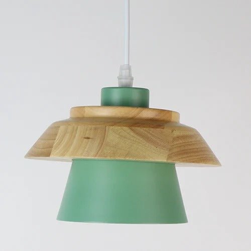 Lustre LED en bois au design moderne - Lumeria