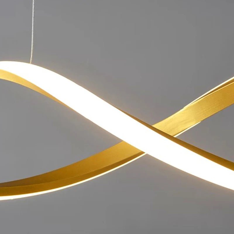 Lustre LED en métal au design moderne - Lumeria