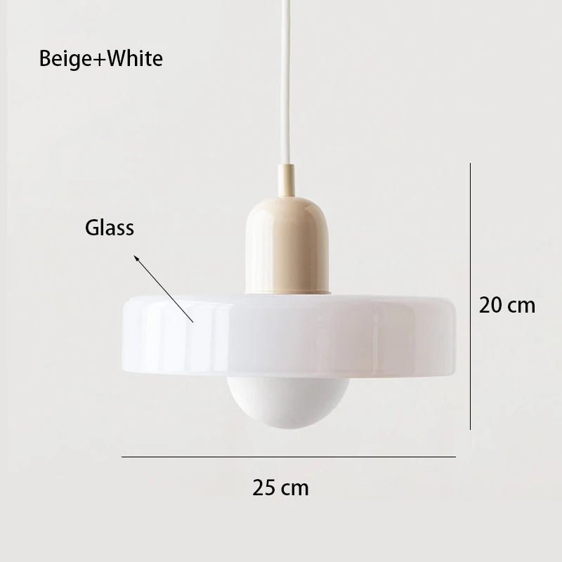 Nordic Retro Glass Chandelier Living Room Dining Room Bedroom KitchenModern Lighting Decoration Retro Lighting Fixture E27LED - Lumeria