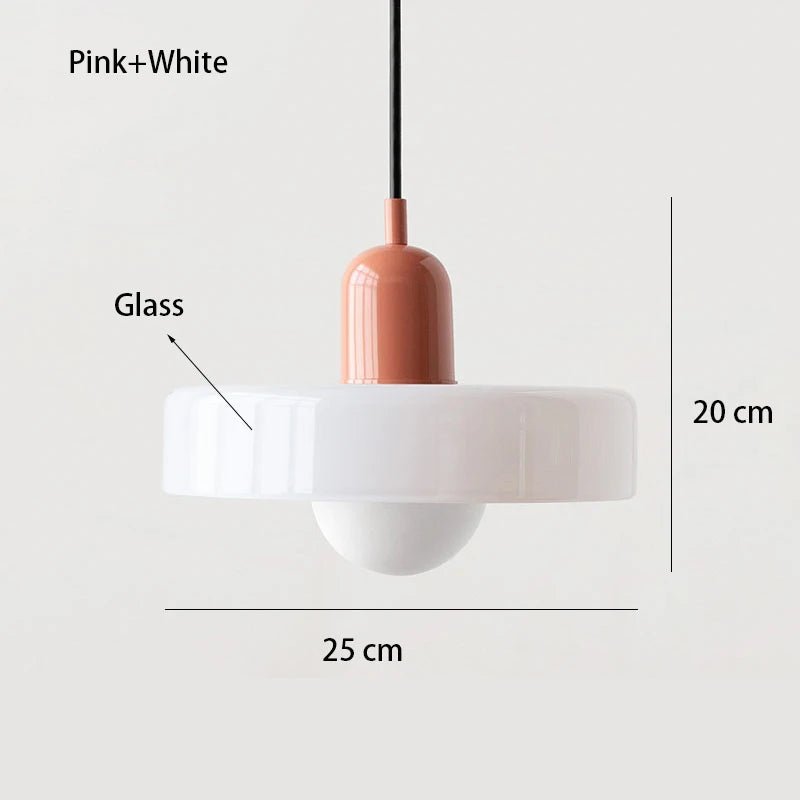 Nordic Retro Glass Chandelier Living Room Dining Room Bedroom KitchenModern Lighting Decoration Retro Lighting Fixture E27LED - Lumeria