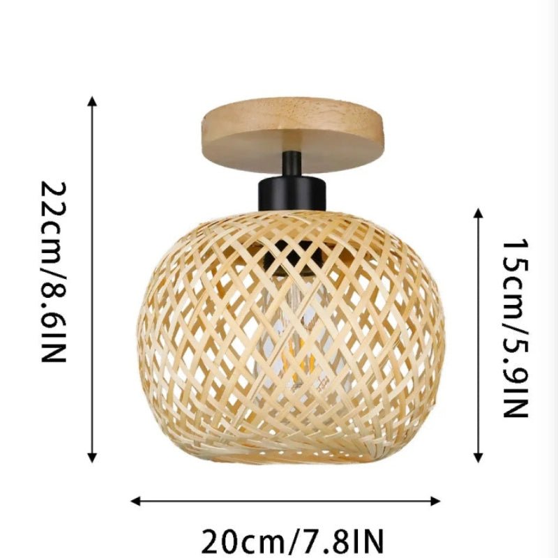 Alpinaluz Applique murale en bambou tissée à la main, orientable, culot E27, base métallique noire, design naturel et élégant Alpinaluz Applique murale en bambou tissée à la main, orientable, culot E27, base métallique noire, design naturel et élégant