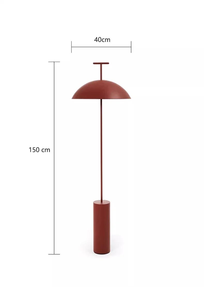 ScandinFrancesco - Lampadaire Design Minimaliste, Lumière Plus Lente pour Chambre à Coucher, Salon - Lumeria