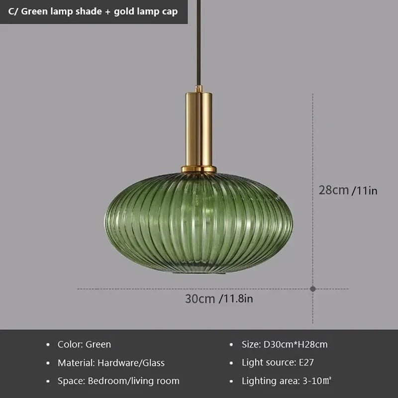 Suspension en verre fumé perforé avec câble réglable E27 - Lumeria