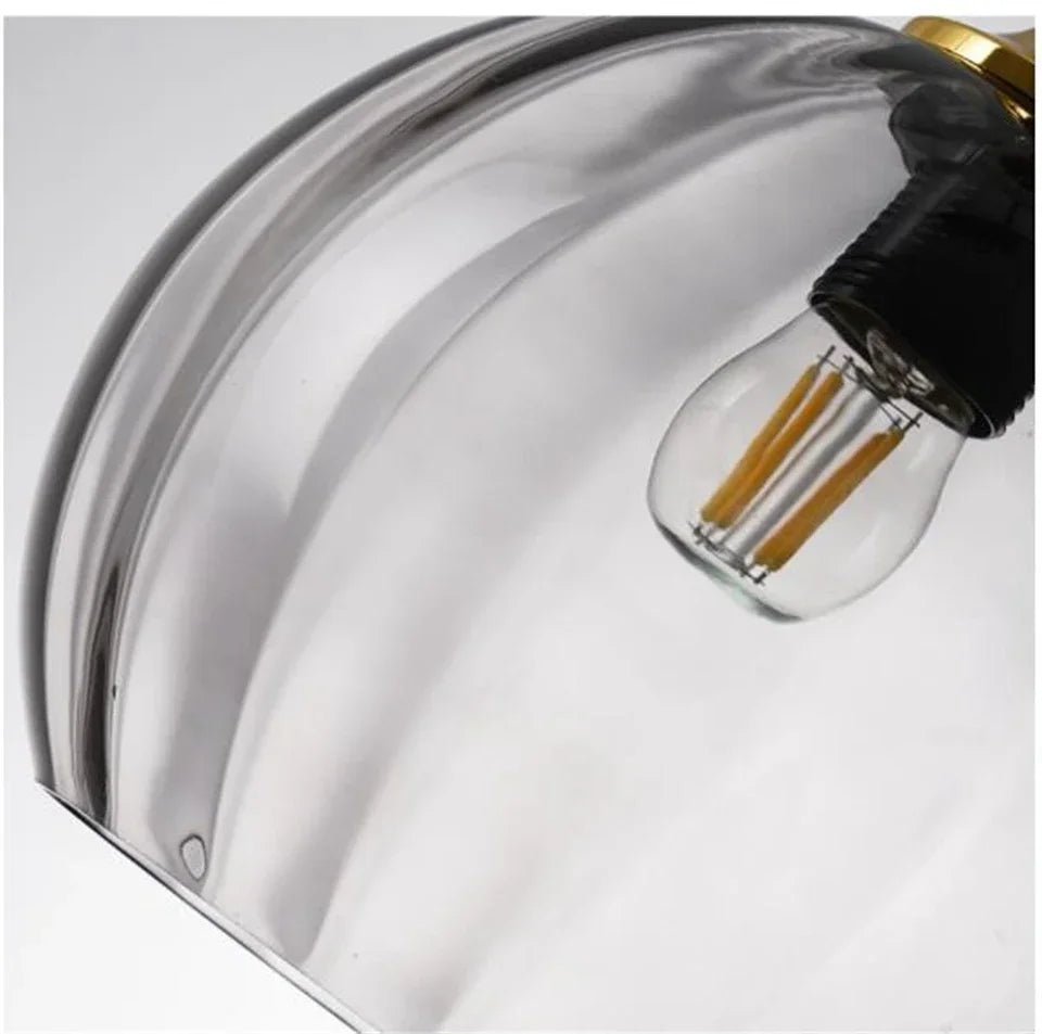Suspension scandinave en verre nacré à cordon réglable LED - Lumeria